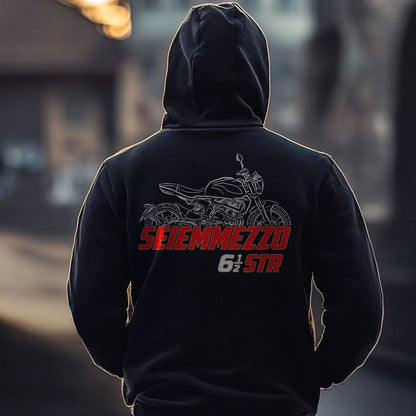 Moto Morini Seiemmezzo 650 STR 2022 - 2025 Inspired Hoodie - Motorcycle Sweatshirt for Riders