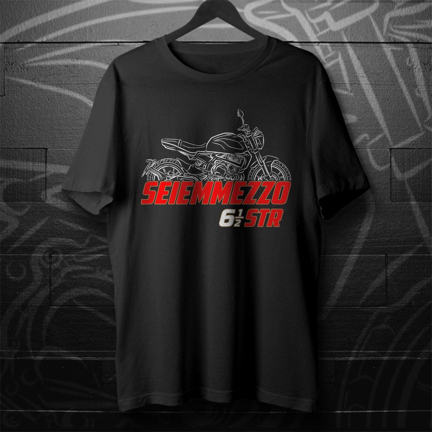 Moto Morini Seiemmezzo 650 STR 2022 - 2025 Inspired T-Shirt - Motorcycle Tee Shirt for Riders