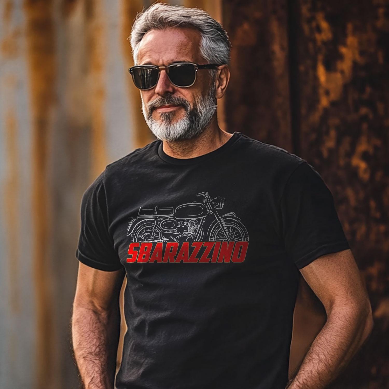 Moto Morini Sbarazzino 100 Inspired T-Shirt - Motorcycle Tee Shirt for Riders