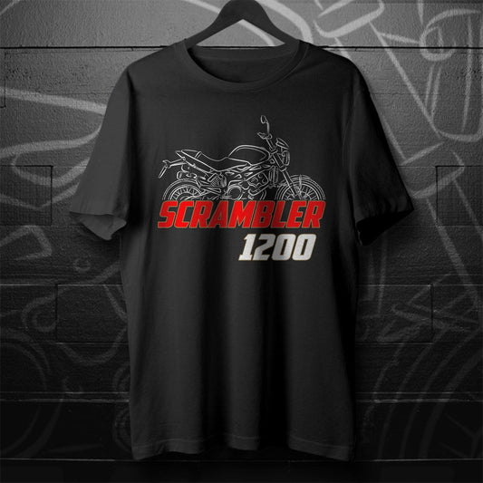 Moto Morini Scrambler 1200 Inspired T-Shirt - Motorcycle Tee Shirt for Riders
