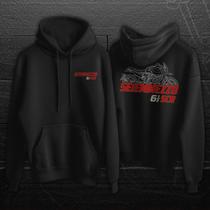 Moto Morini Seiemmezzo 650 SCR 2022 - 2025 Inspired Hoodie - Motorcycle Sweatshirt for Riders