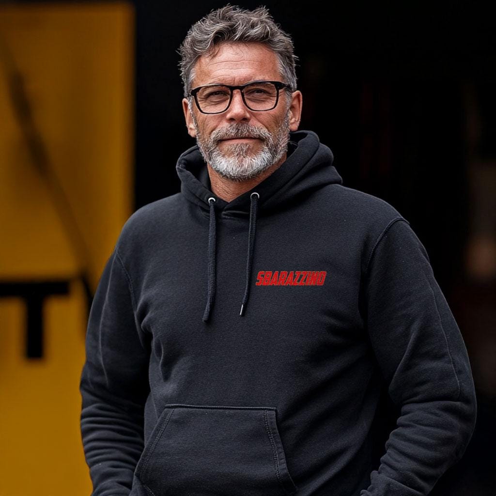 Moto Morini Sbarazzino 98 1956 - 1972 Inspired Hoodie - Motorcycle Sweatshirt for Riders