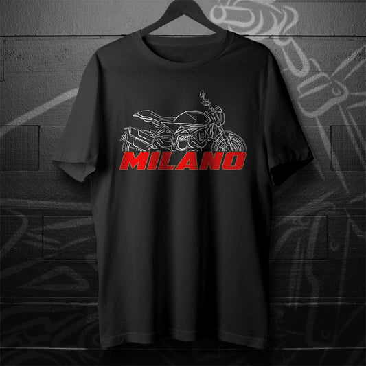 Moto Morini Milano 1200 2018 - 2024 Inspired T-Shirt - Motorcycle Tee Shirt for Riders