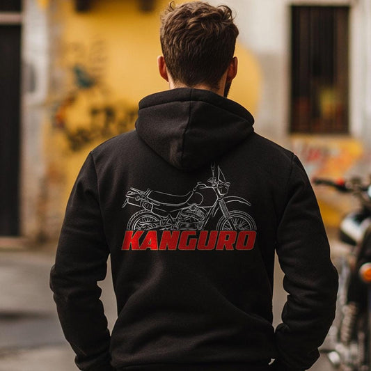 Moto Morini 350 Kanguro X3 X4 1987 - 1990 Inspired Hoodie - Motorcycle Sweatshirt for Riders