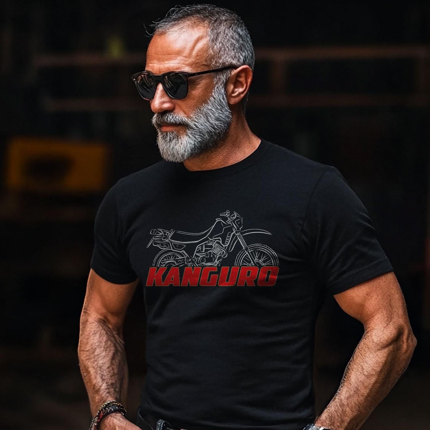 Moto Morini 125 KJ Kanguro 1984 - 1987 Inspired T-Shirt - Motorcycle Tee Shirt for Riders
