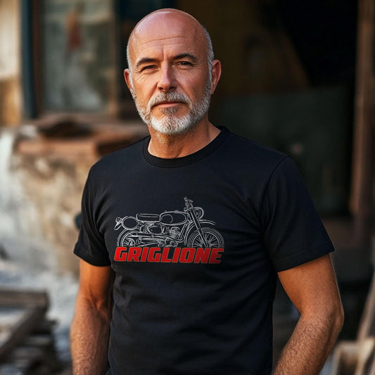 Moto Morini Griglione 1966 Inspired T-Shirt - Motorcycle Tee Shirt for Riders