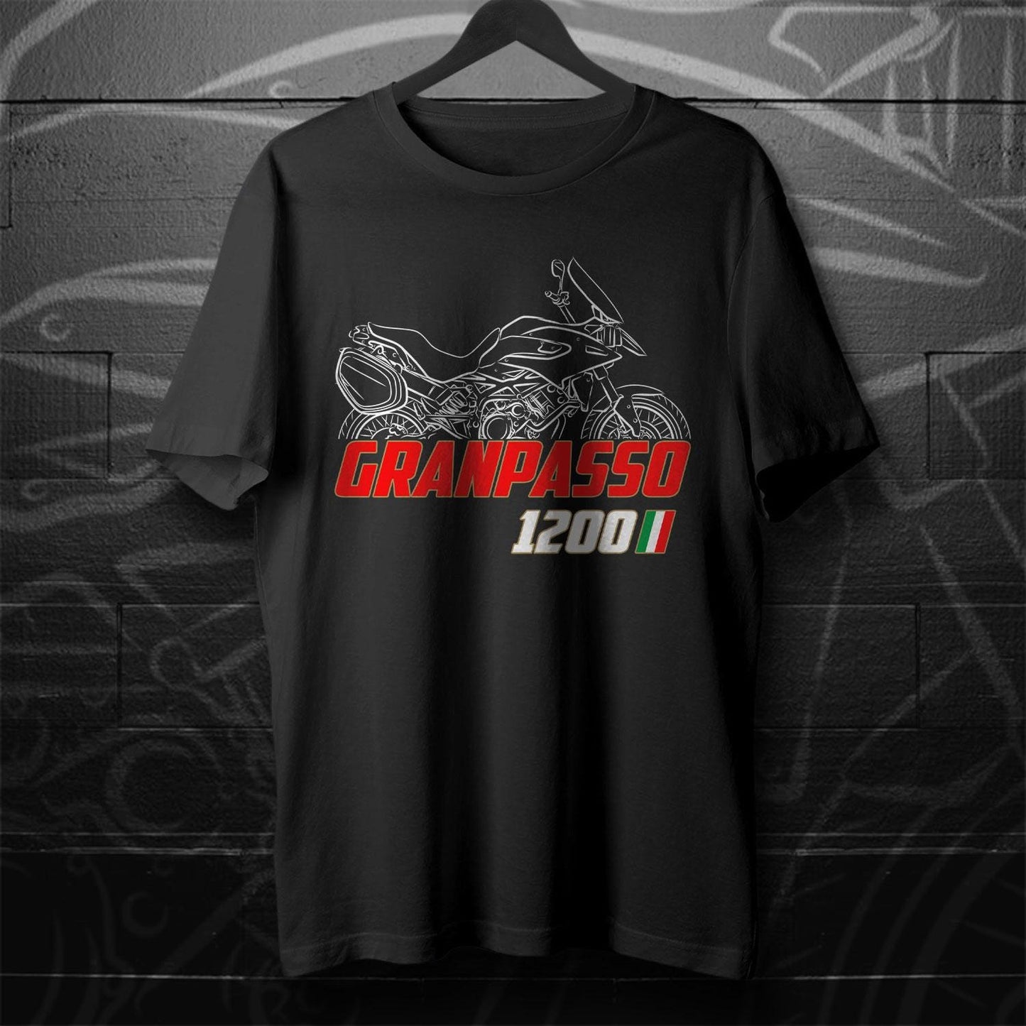 Moto Morini Granpasso 1200 Inspired T-Shirt - Motorcycle Tee Shirt for Riders
