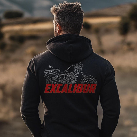Moto Morini Excalibur 501 1986 - 1992 Inspired Hoodie - Motorcycle Sweatshirt for Ridersv