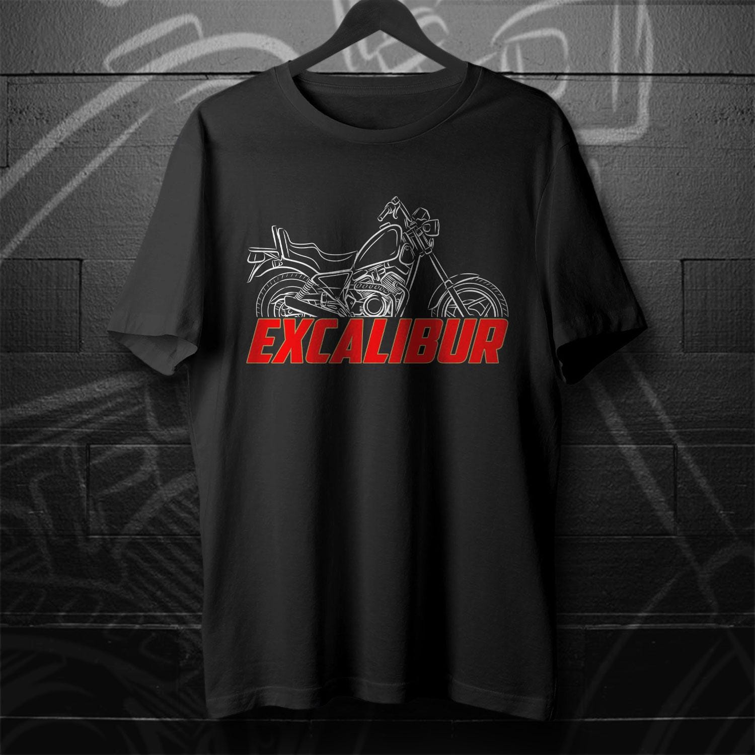 Moto Morini Excalibur 501 1986 - 1992 Inspired T-Shirt - Motorcycle Tee Shirt for Riders