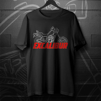 Moto Morini Excalibur 501 1986 - 1992 Inspired T-Shirt - Motorcycle Tee Shirt for Riders