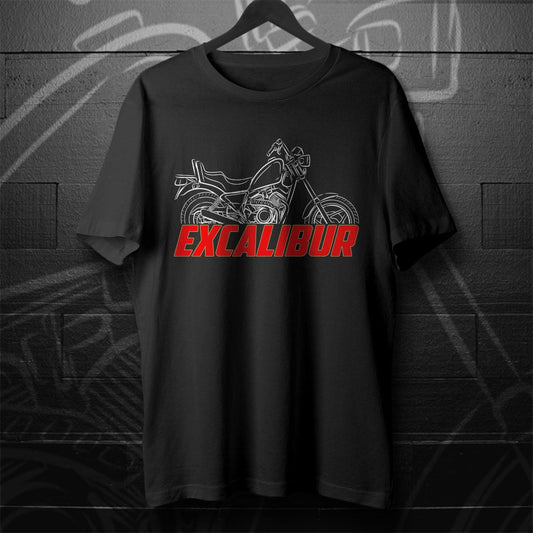 Moto Morini Excalibur 501 1986 - 1992 Inspired T-Shirt - Motorcycle Tee Shirt for Riders
