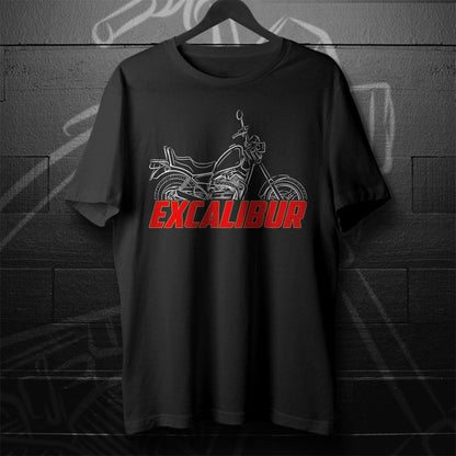 Moto Morini Excalibur 350 1986 - 1992 Inspired T-Shirt - Motorcycle Tee Shirt for Riders