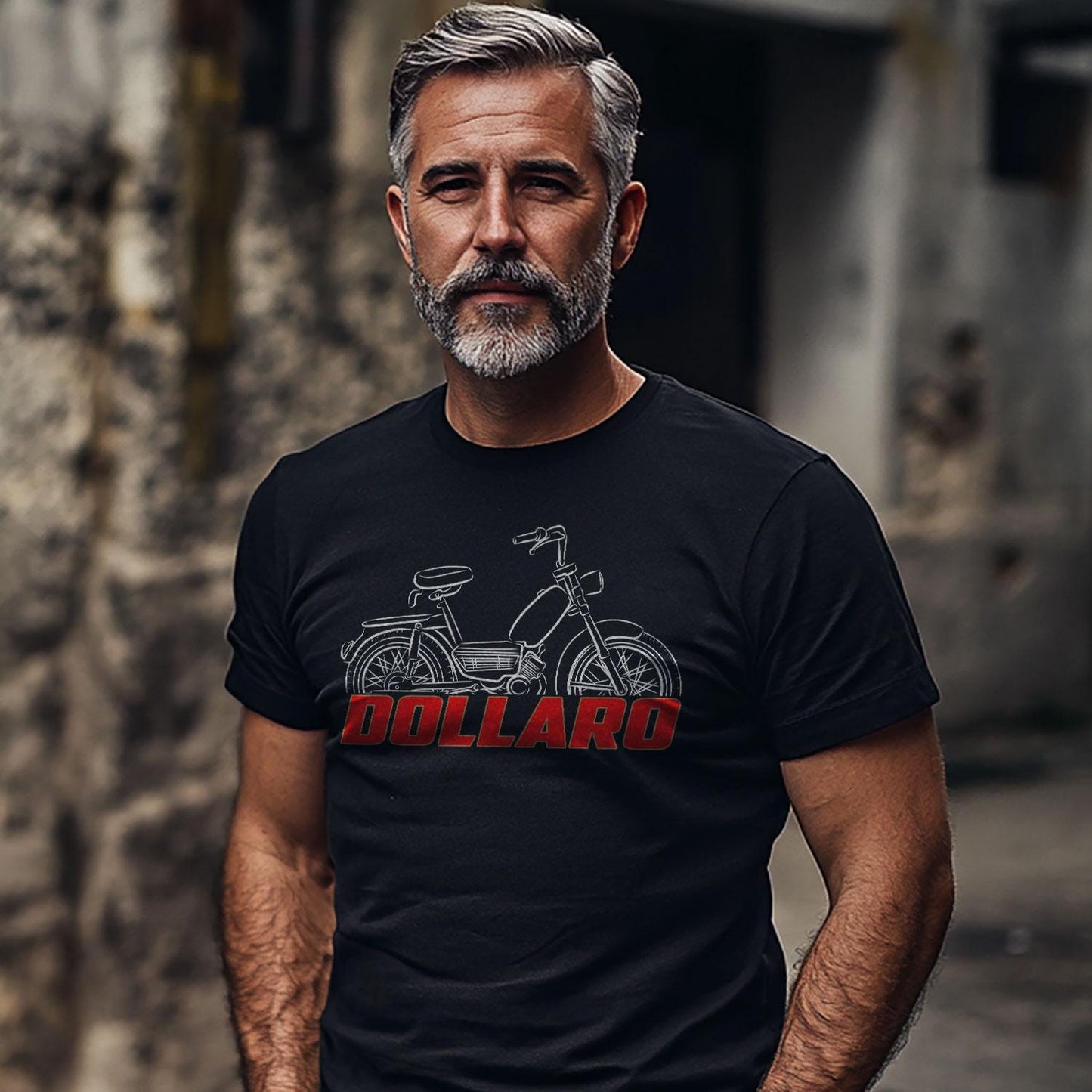 Moto Morini Dollaro 1971 - 1973 Inspired T-Shirt - Motorcycle Tee Shirt for Riders