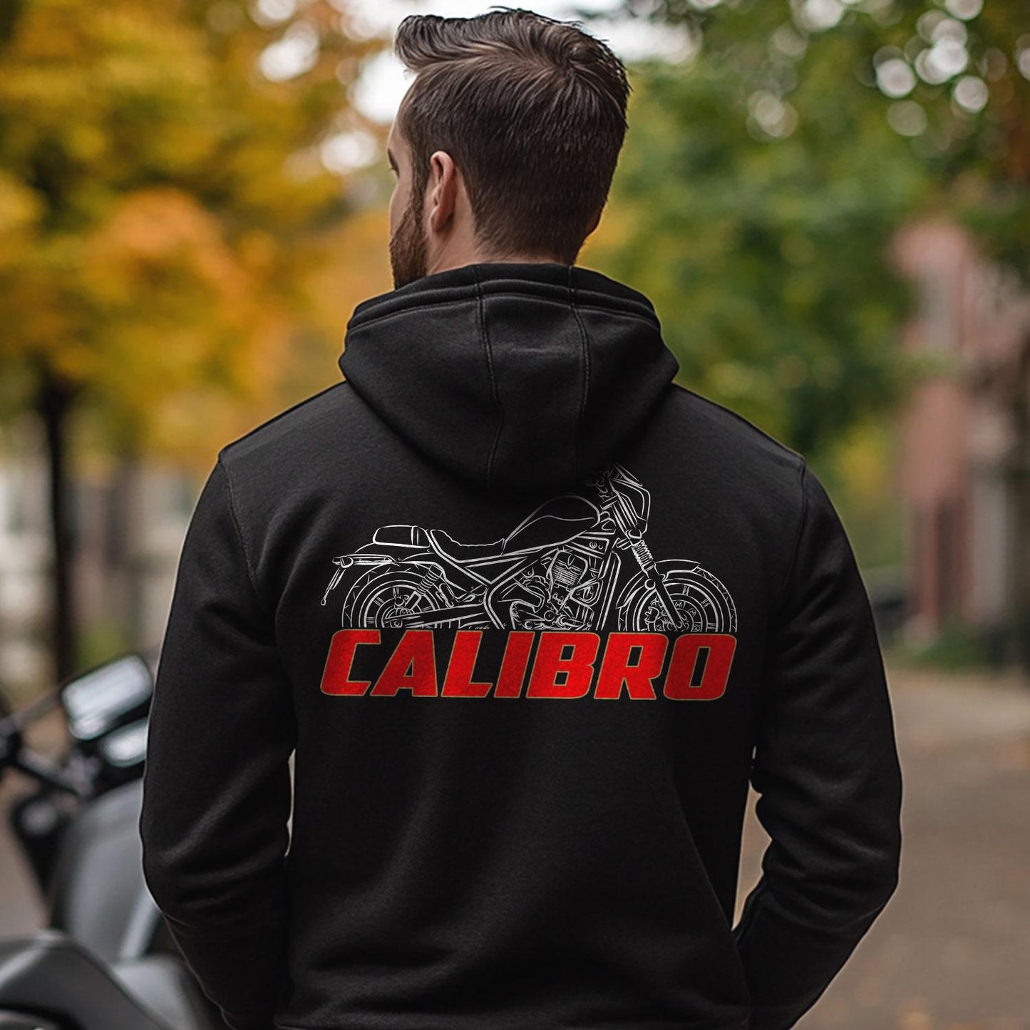 Moto Morini Calibro Inspired Hoodie - Motorcycle Sweatshirt for Riders