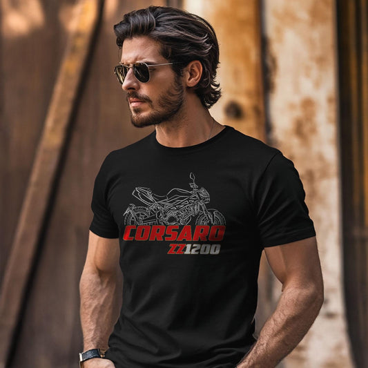 Moto Morini Corsaro ZZ 2018 - 2022 Inspired T-Shirt - Motorcycle Tee Shirt for Riders