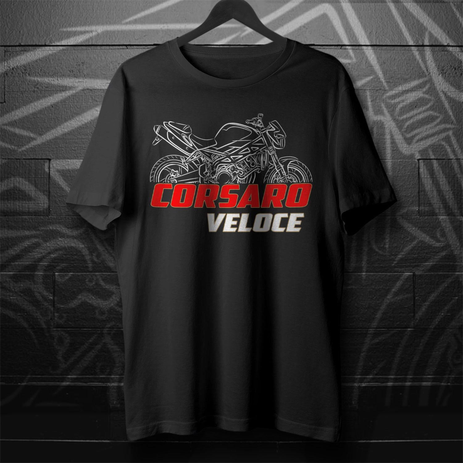 Moto Morini Corsaro Veloce 1200 2006 - 2012 Inspired T-Shirt - Motorcycle Tee Shirt for Riders