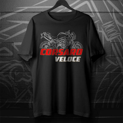 Moto Morini Corsaro Veloce 1200 2006 - 2012 Inspired T-Shirt - Motorcycle Tee Shirt for Riders
