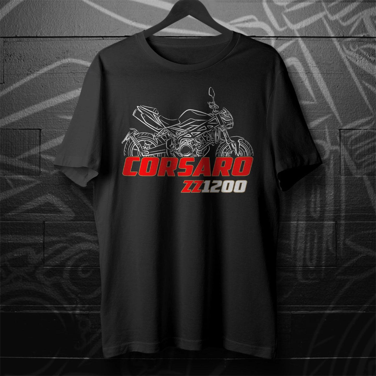 Moto Morini Corsaro ZZ 2018 - 2022 Inspired T-Shirt - Motorcycle Tee Shirt for Riders