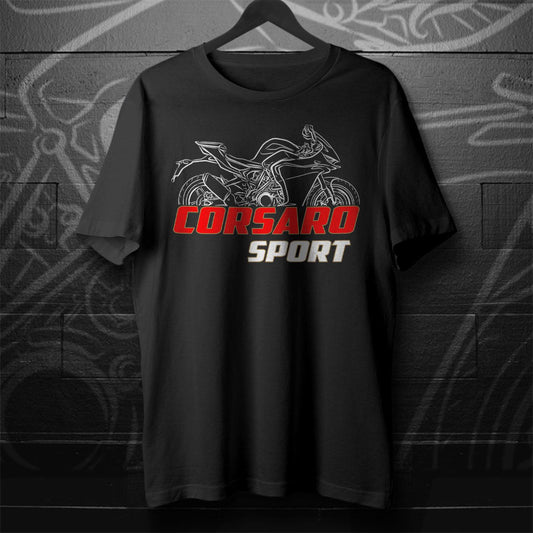 Moto Morini Corsaro Sport 2024 - 2025 Inspired T-Shirt - Motorcycle Tee Shirt for Riders