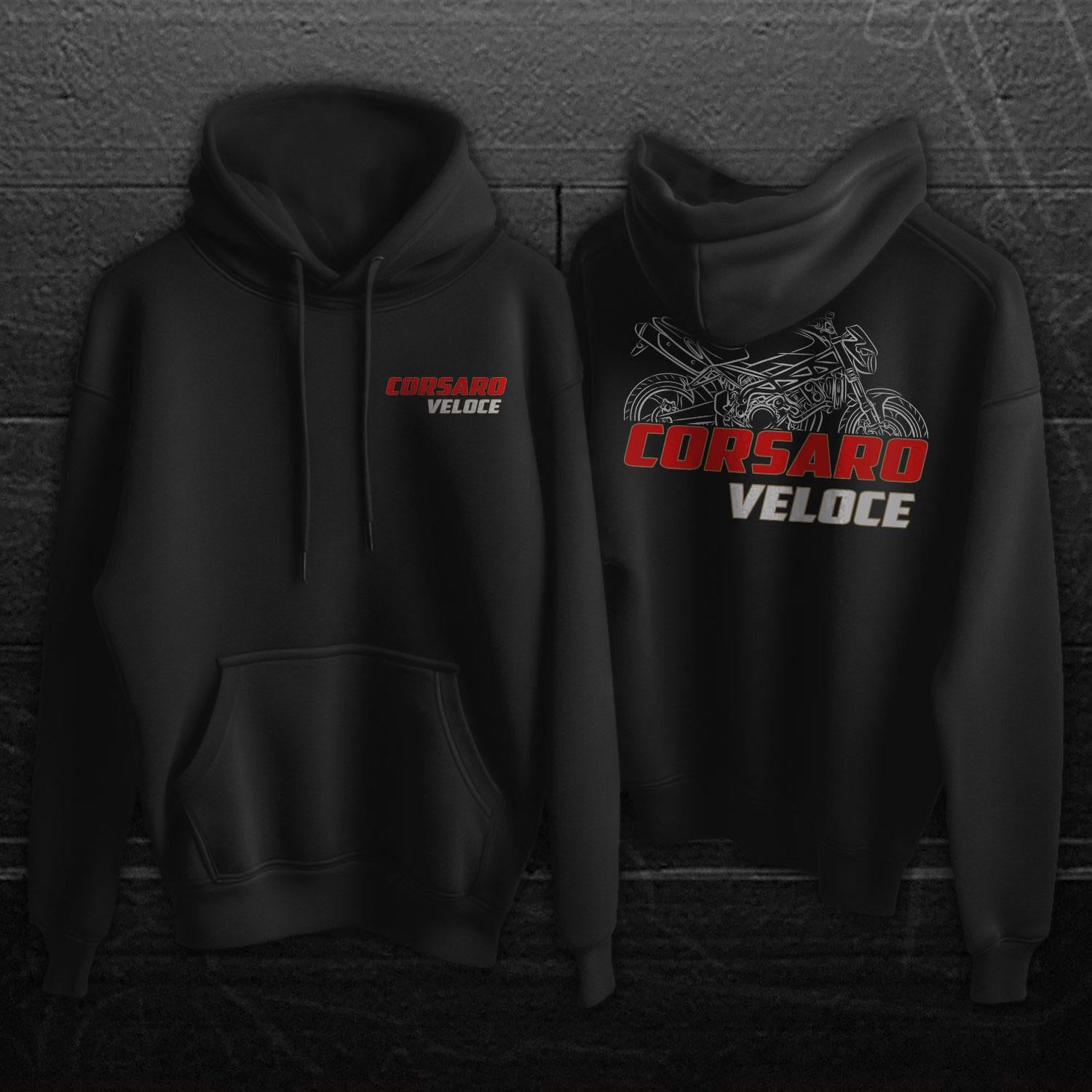 Moto Morini Corsaro Veloce 1200 2006 - 2012 Inspired Hoodie - Motorcycle Sweatshirt for Riders