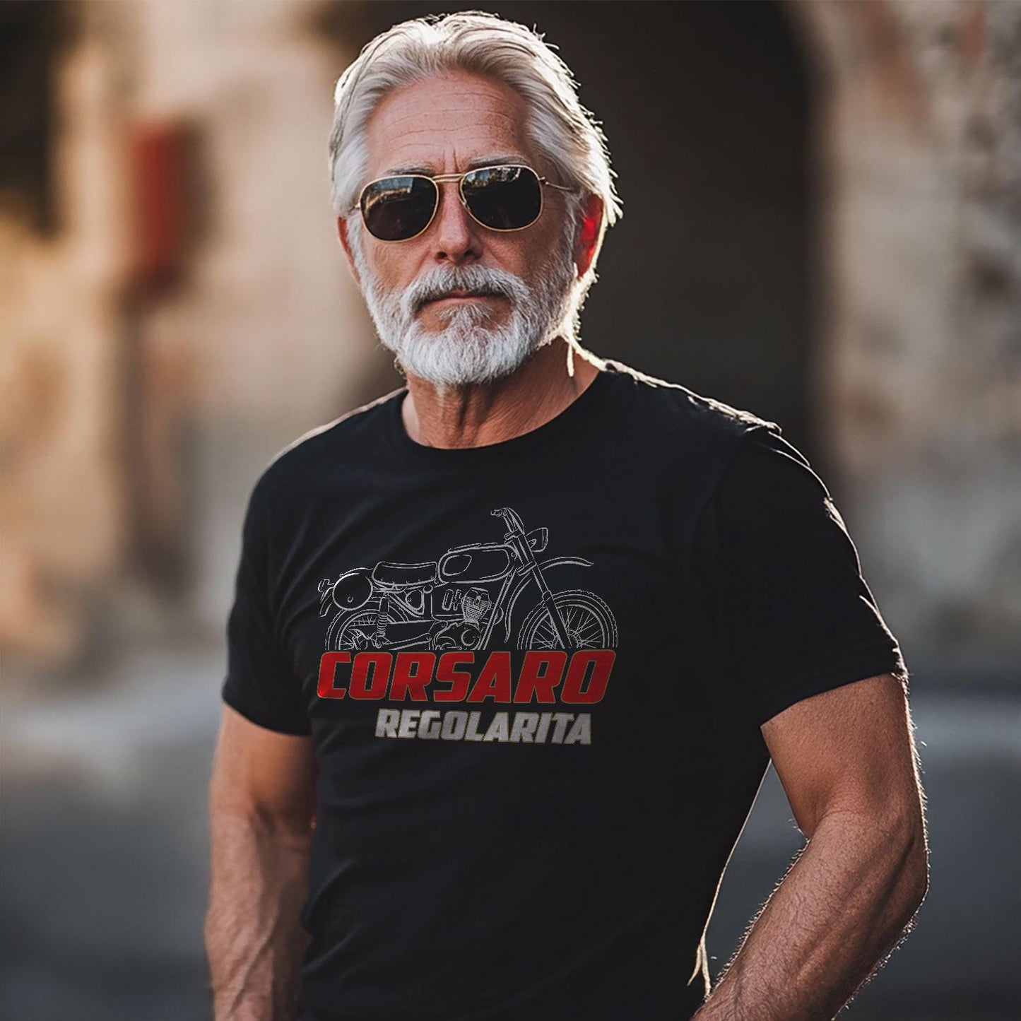 Moto Morini Corsaro Regolarita 150 Inspired T-Shirt - Motorcycle Tee Shirt for Riders