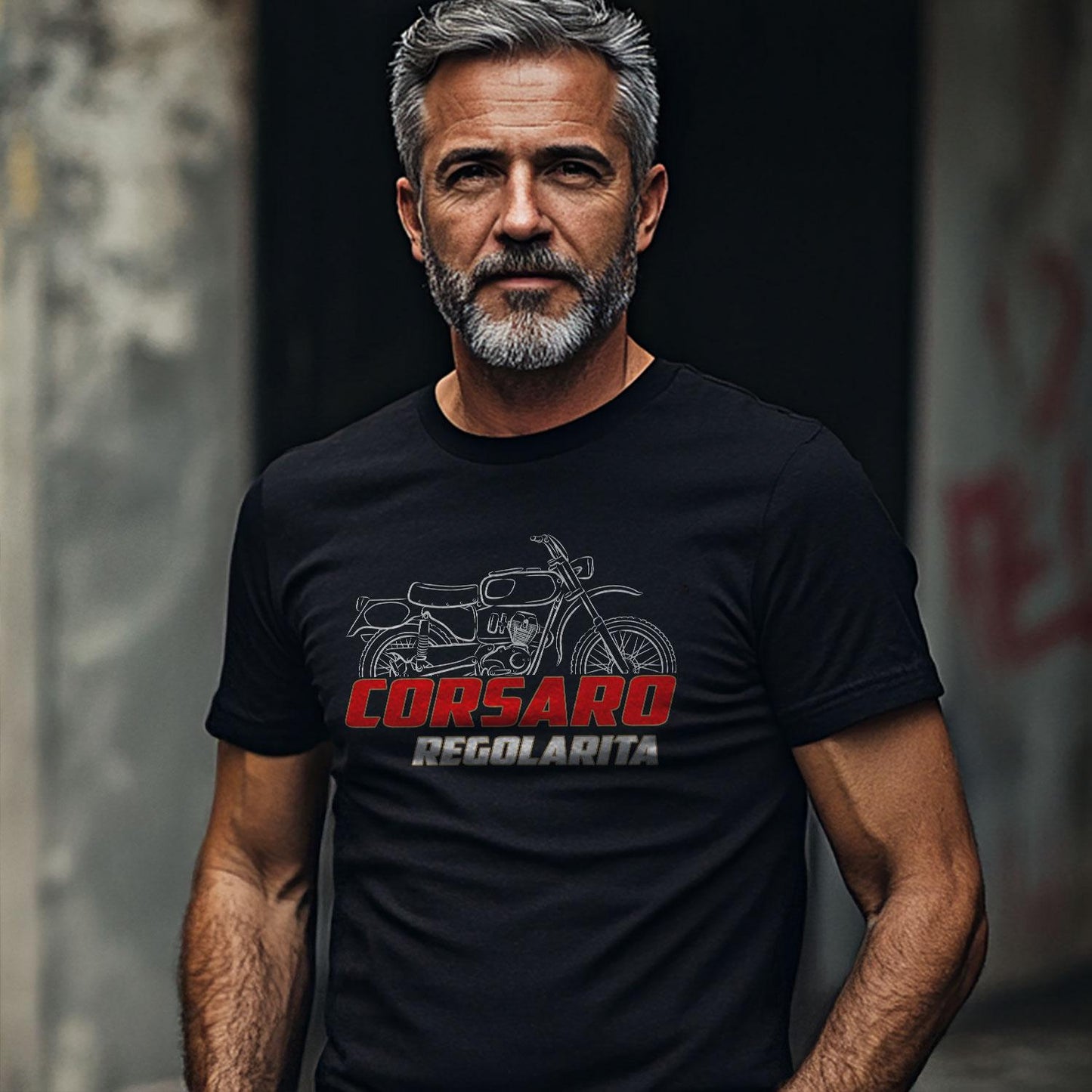 Moto Morini Corsaro Regolarita 100 Inspired T-Shirt - Motorcycle Tee Shirt for Riders