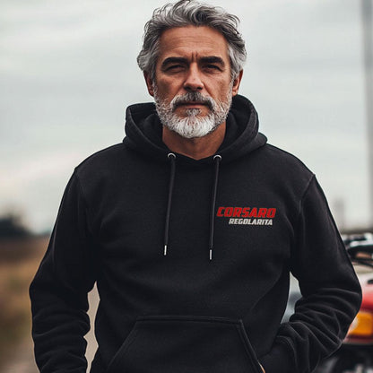 Moto Morini Corsaro Regolarita 125 Inspired Hoodie - Motorcycle Sweatshirt for Riders