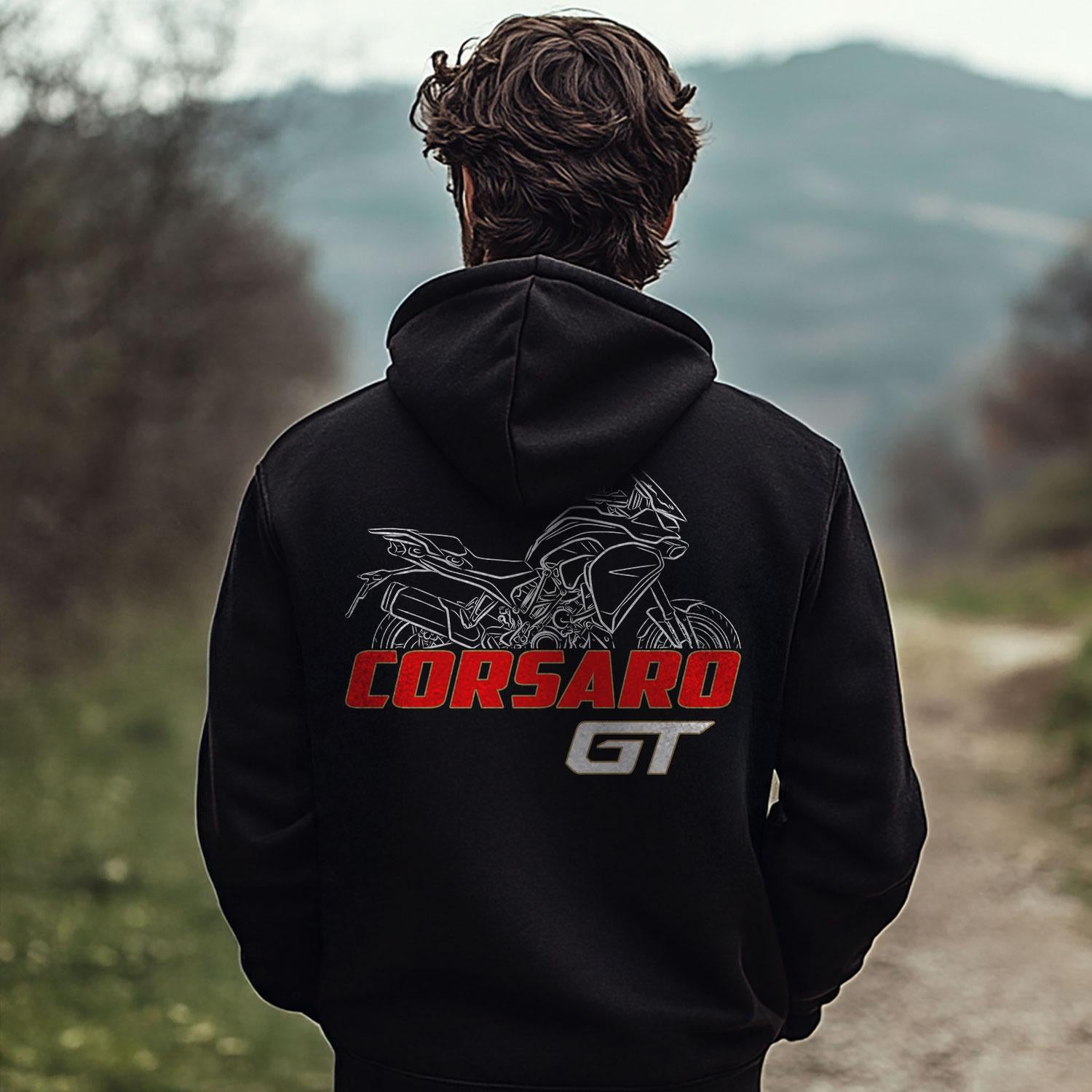 Moto Morini Corsaro GT 2025 Inspired Hoodie - Motorcycle Sweatshirt for Riders