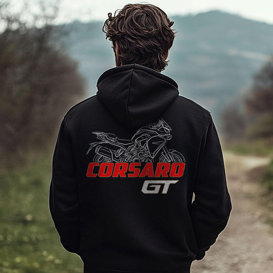 Moto Morini Corsaro GT 2025 Inspired Hoodie - Motorcycle Sweatshirt for Riders
