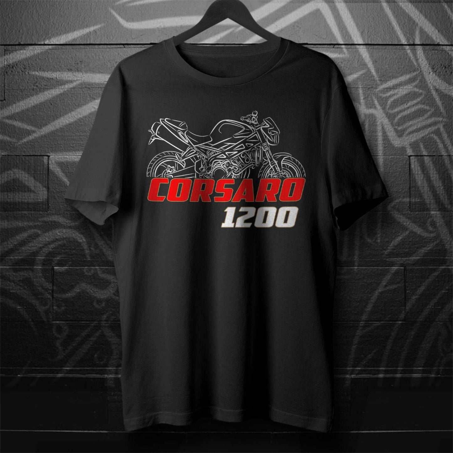 Moto Morini Corsaro 1200 2005 - 2011 Inspired T-Shirt - Motorcycle Tee Shirt for Riders