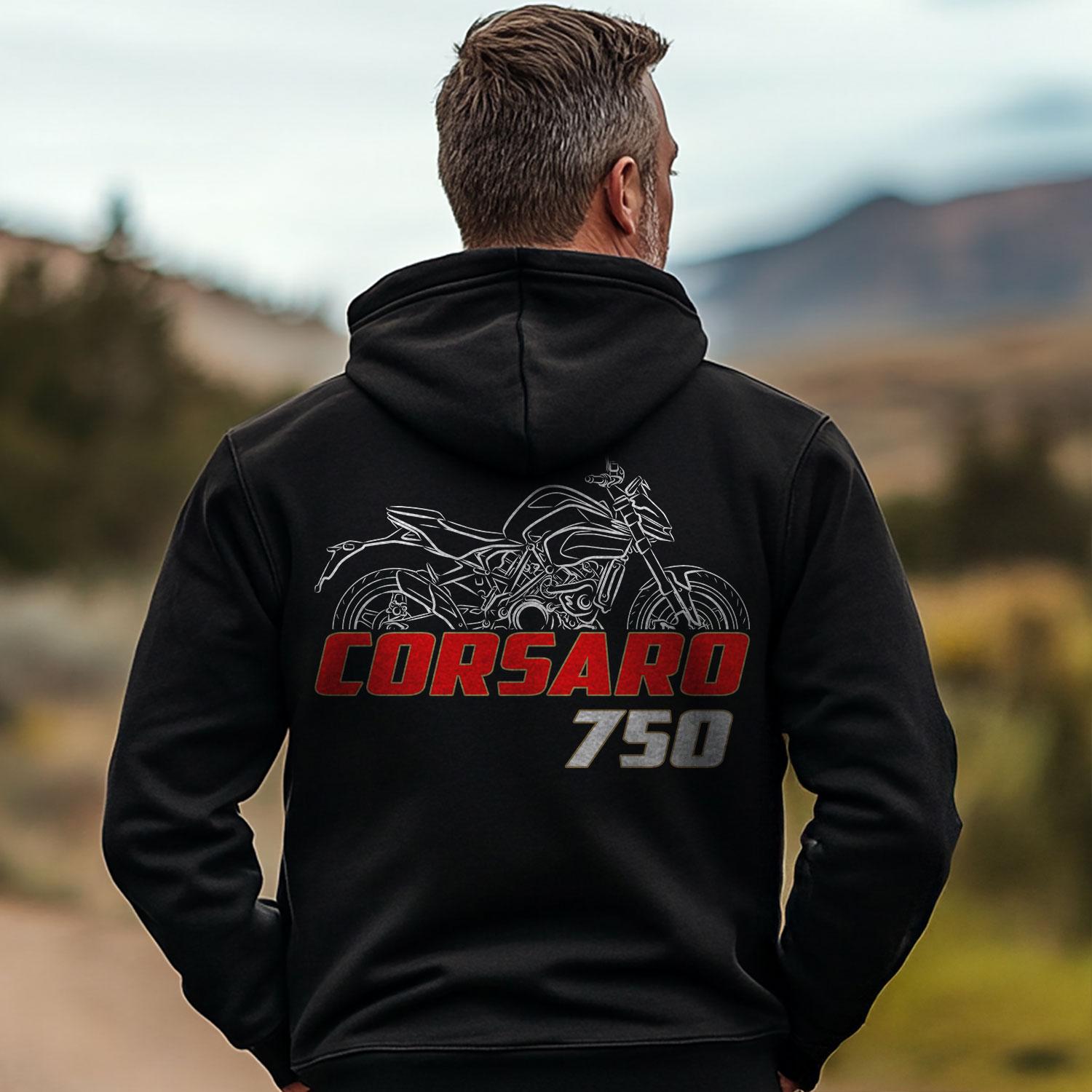 Moto Morini Corsaro 750 2024 - 2025 Inspired Hoodie - Motorcycle Sweatshirt for Riders