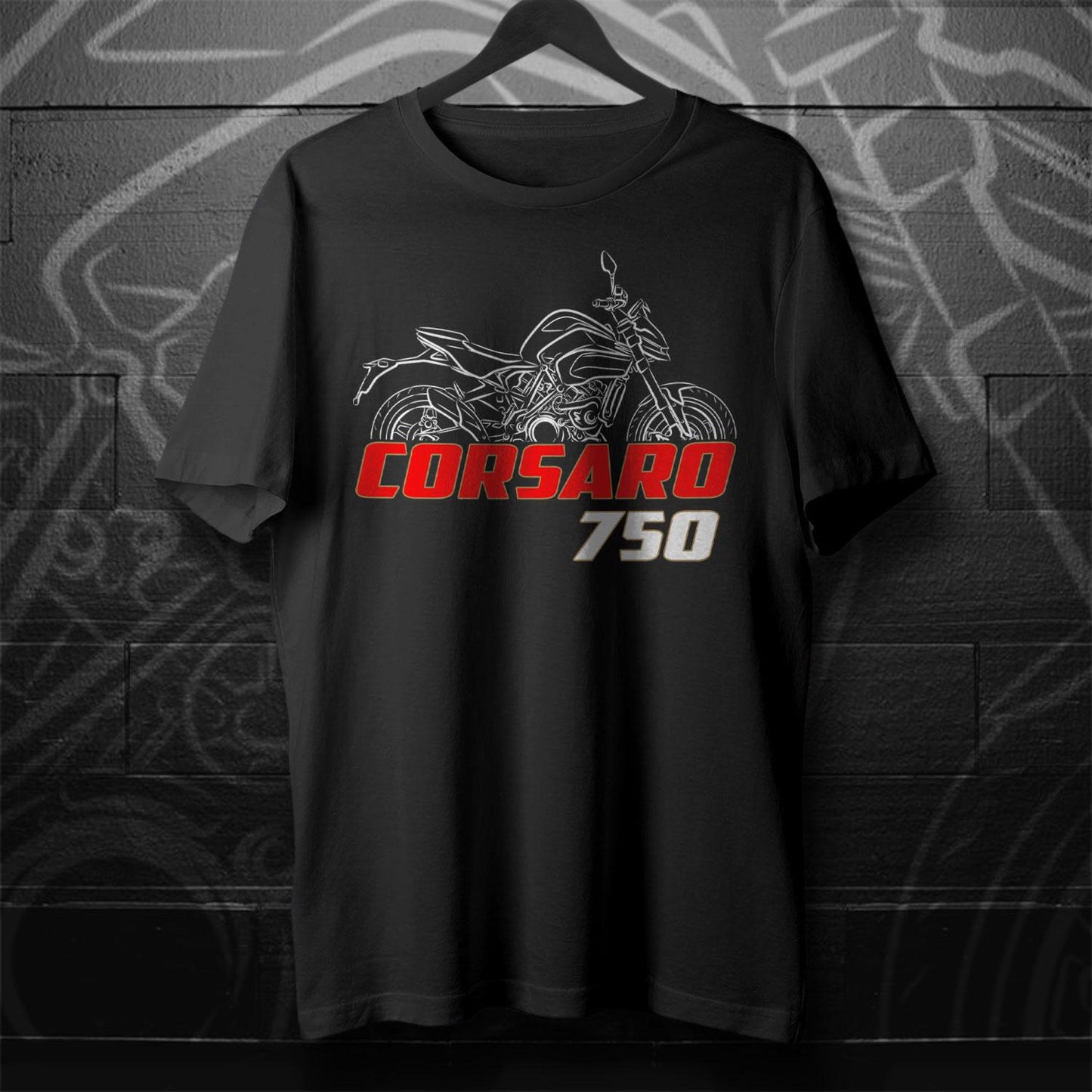 Moto Morini Corsaro 750 2024 - 2025 Inspired T-Shirt - Motorcycle Tee Shirt for Riders