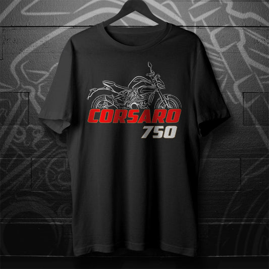 Moto Morini Corsaro 750 2024 - 2025 Inspired T-Shirt - Motorcycle Tee Shirt for Riders