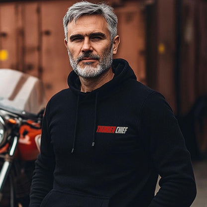Moto Morini Thunder Chief Inspired Hoodie - Motorcycle Sweatshirt for Riders