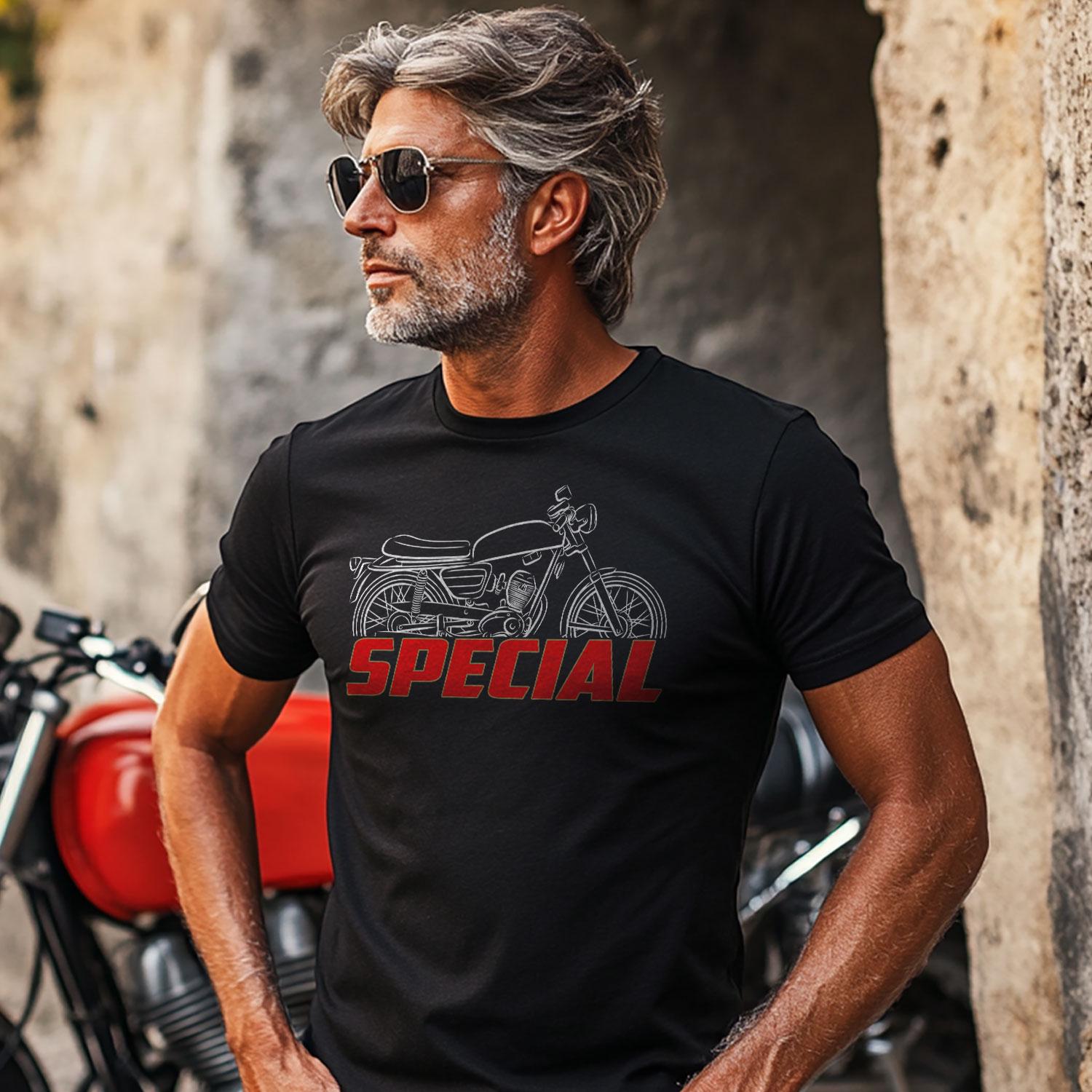 Moto Morini Special 150 Inspired T-Shirt - Motorcycle Tee Shirt for Riders