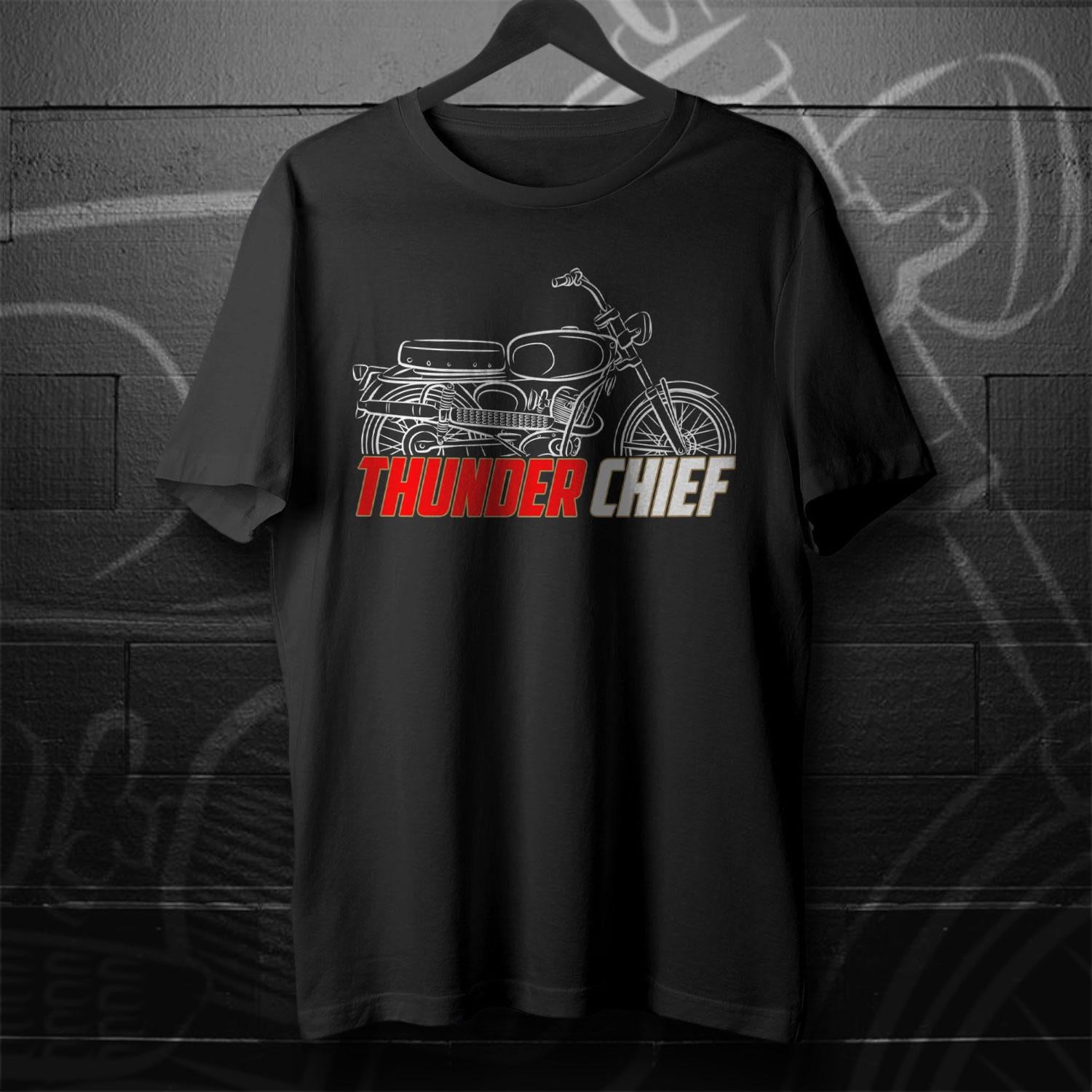 Moto Morini Thunder Chief Inspired T-Shirt - Motorcycle Tee Shirt for Riders