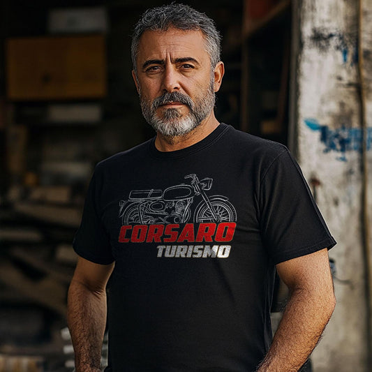 Moto Morini Corsaro Turismo 150 Inspired T-Shirt - Motorcycle Tee Shirt for Riders