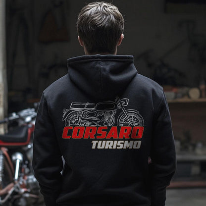 Moto Morini Corsaro Turismo 150 Inspired Hoodie - Motorcycle Sweatshirt for Riders