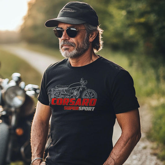Moto Morini Corsaro Supersport 150 Inspired T-Shirt - Motorcycle Tee Shirt for Riders