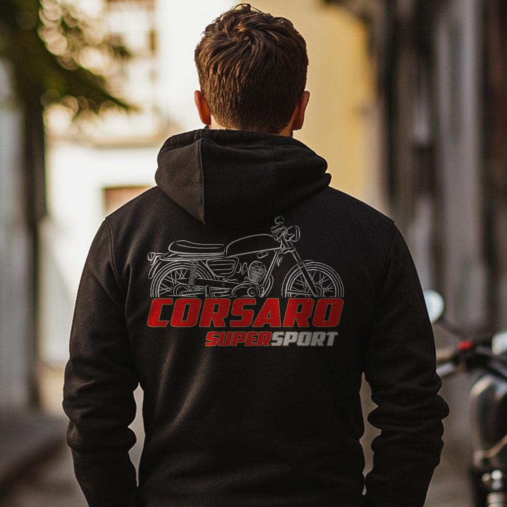 Moto Morini Corsaro Supersport 150 Inspired Hoodie - Motorcycle Sweatshirt for Riders