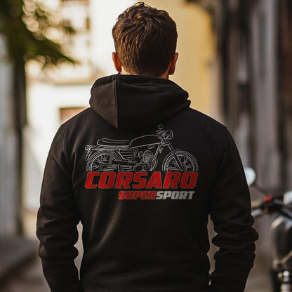 Moto Morini Corsaro Supersport 150 Inspired Hoodie - Motorcycle Sweatshirt for Riders