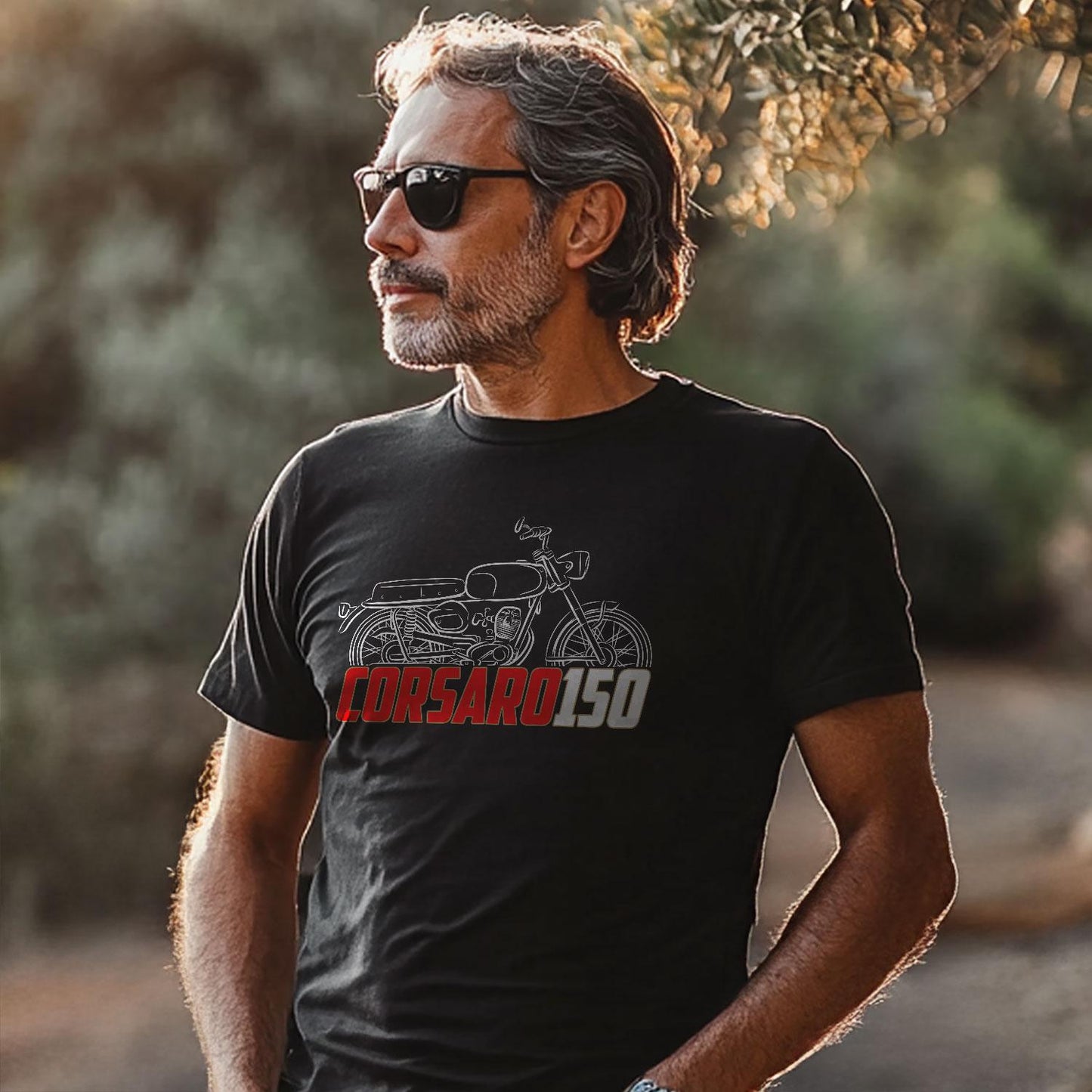 Moto Morini Corsaro 150 Inspired T-Shirt - Motorcycle Tee Shirt for Riders