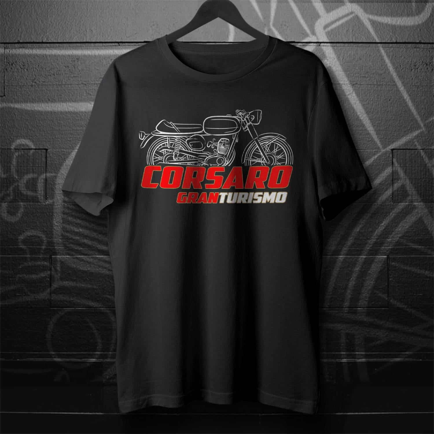 Moto Morini Corsaro Granturismo 150 Inspired T-Shirt - Motorcycle Tee Shirt for Riders