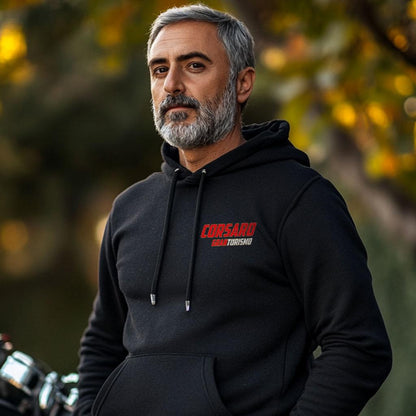 Moto Morini Corsaro Granturismo 150 Inspired Hoodie - Motorcycle Sweatshirt for Riders