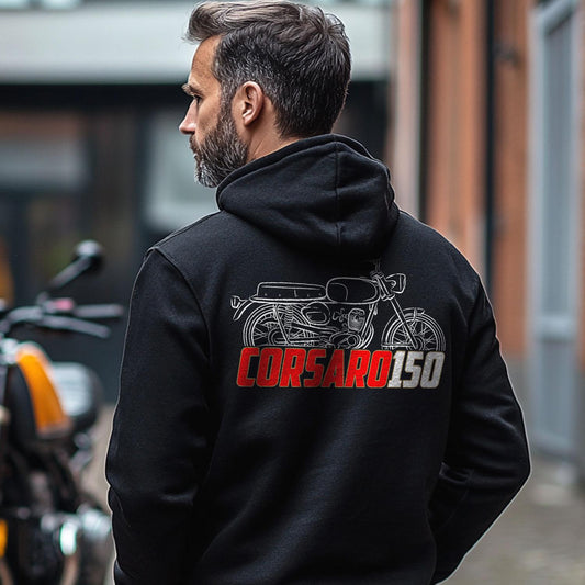 Moto Morini Corsaro 150 Inspired Hoodie - Motorcycle Sweatshirt for Riders