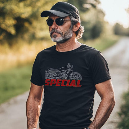 Moto Morini Special 125 Inspired T-Shirt - Motorcycle Tee Shirt for Riders