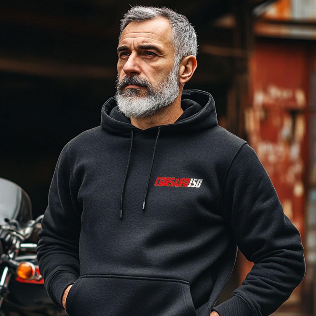 Moto Morini Corsaro 150 Inspired Hoodie - Motorcycle Sweatshirt for Riders