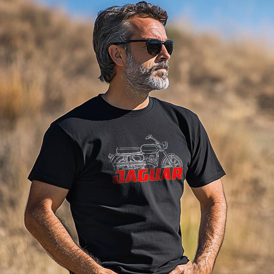Moto Morini Jaguar Inspired T-Shirt - Motorcycle Tee Shirt for Riders