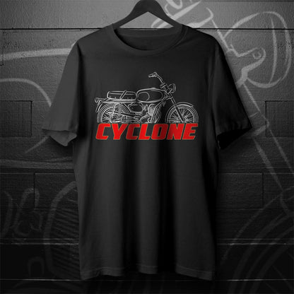 Moto Morini Cyclone Inspired T-Shirt - Motorcycle Tee Shirt for Riders