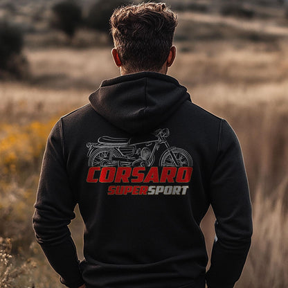 Moto Morini Corsaro Supersport 125 Inspired Hoodie - Motorcycle Sweatshirt for Riders